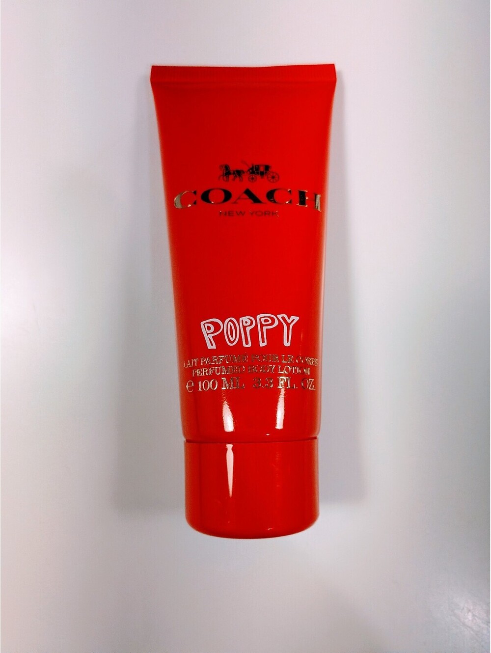 Coach New York "POPPY" Perfumed Body Lotion 3.3 Fl. Oz. 100ML Made in France.